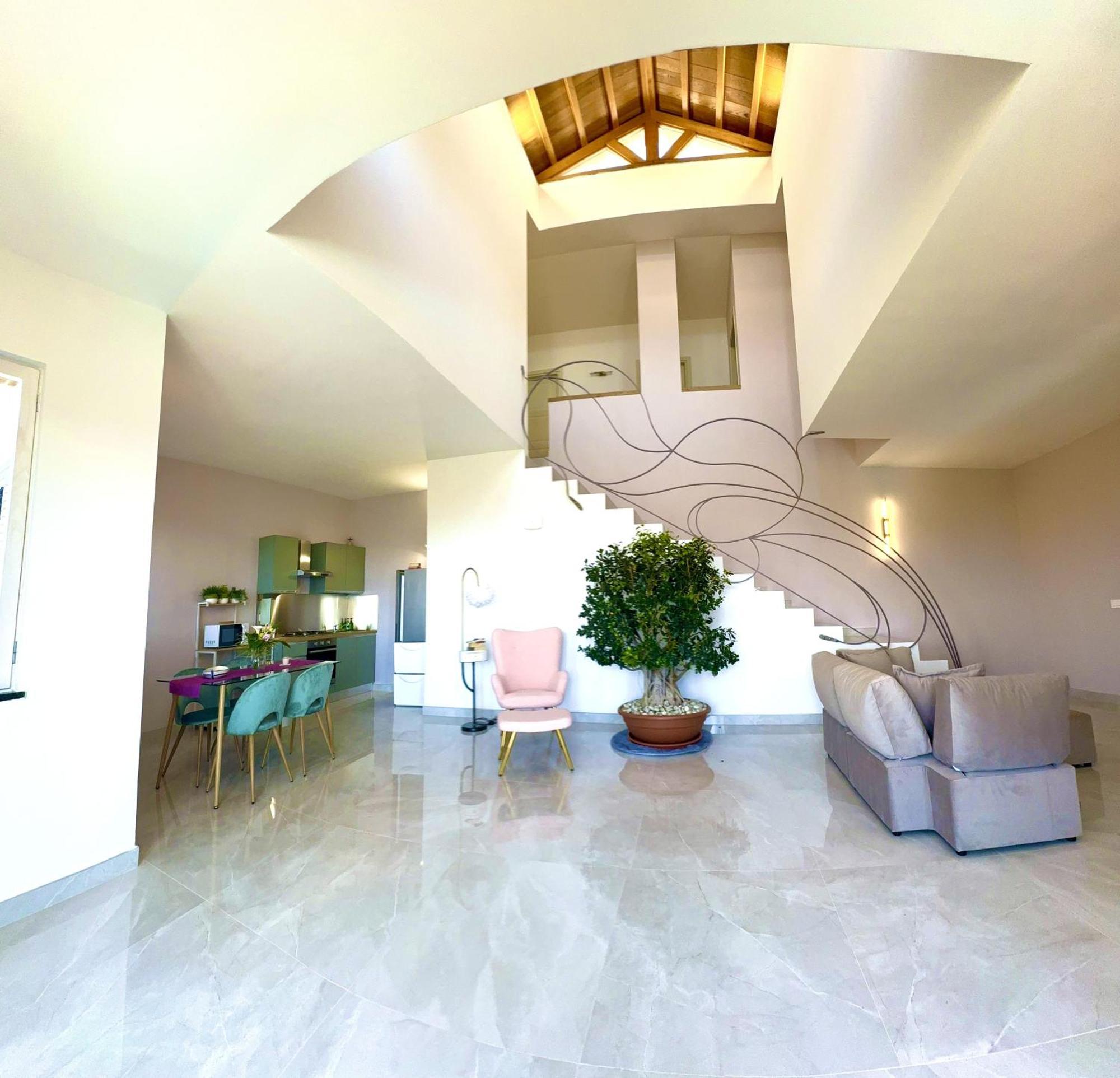 Villa C Luxury Estate SantʼAntonio Abate Rum bild